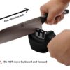 Big Buzz Knife Sharpener Manual 3 Stage Knives Sharpner Tool Advanced Knife Sharpener for Kitchen Knife Sharpner Knives Sharpening Tool for Steel Knives
