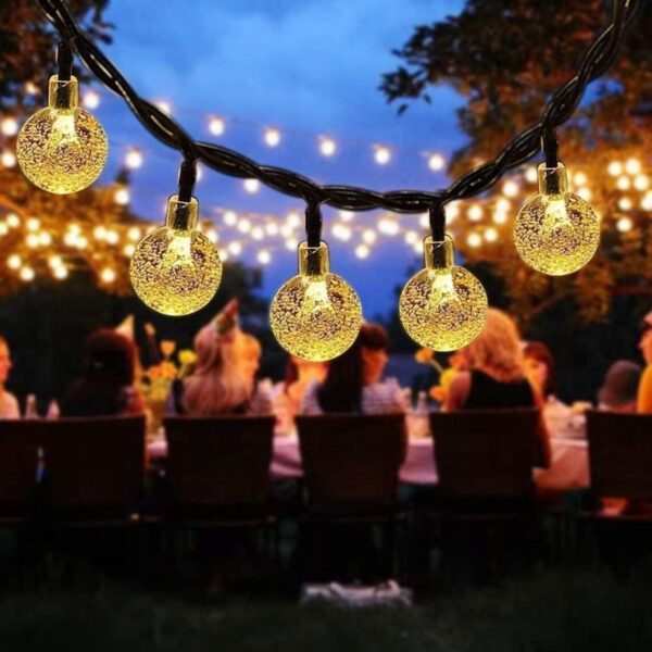 1773892987_XERGY-30LedS-Crystal-Globe-Solar-String-Lights-Outdoor-Waterproof-Solar-Outdoor-Lights-With-8-Lighting-Modes-Solar-Globe-Lights-For-Garden-Tree-Patio-Party-Christmas-Warm-White-6.35-Meter.jpg XERGY 30Led'S Crystal Globe Solar String Lights Outdoor, Waterproof Solar Outdoor Lights With 8 Lighting Modes, Solar Globe Lights For Garden Tree Patio Party Christmas (Warm White), 6.35 Meter