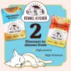 Kennel Kitchen Wet Cat Food for Adults and Kittens, Fish Chunks in Gravy, 12 Pouches (12 X 80 GMS)