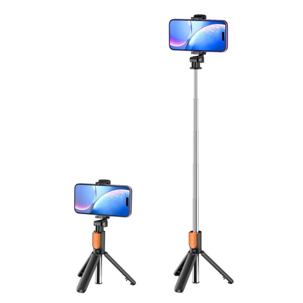 1773950954_amazon-basics-Bluetooth-Enabled-Extendable-Selfie-StickTripod-with-Wireless-Remote-360-Degree-Adjustable-Compatible-with-iPhone-and-Android-Smart-Phones-Black.jpg amazon basics Bluetooth-Enabled Extendable Selfie Stick/Tripod with Wireless Remote, 360-Degree Adjustable, Compatible with iPhone and Android Smart Phones (Black)