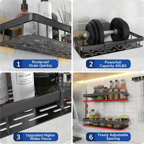 1773970804_Multipurpose-Bathroom-Organiser-Shelf-Rack-Wall-Mounted-for-Space-Saving-Bathroom-Organizer-Accessories-Punch-FreeNo-Drill-Wall-Shelves-Wall-Stand-Black-Pack-of-1.jpg Multipurpose Bathroom Organiser Shelf Rack Wall Mounted for Space Saving Bathroom Organizer Accessories Punch Free/No-Drill Wall Shelves, Wall Stand (Black, Pack of 1)