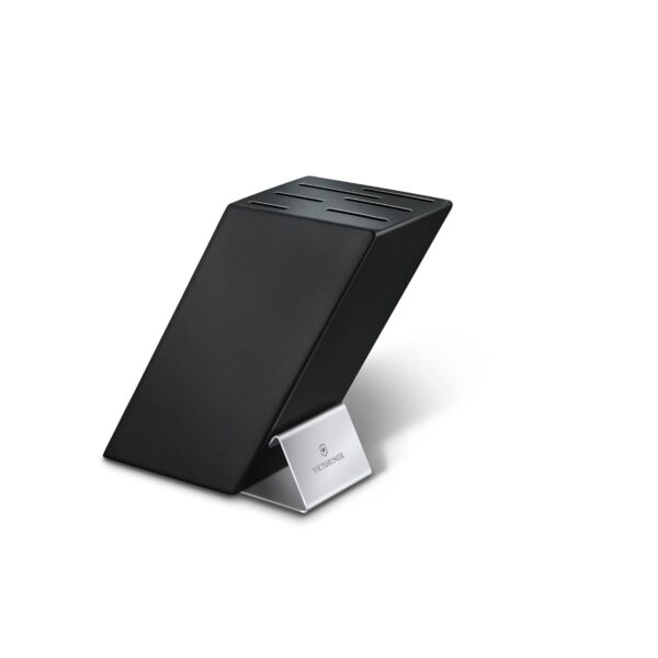 Victorinox Swiss Modern Kitchen Knife Set - 6 Pc Stainless Steel Knives with Storage Block, Multi-Color, Swiss Made