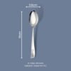 1773987650_Parage-Stainless-Steel-Spoons-Set-of-12-Dinner-Spoon-Length-16cm-Food-Grade-Silverware-for-Home-Kitchen-Mirror-Polished-12-Silver-Spoons.jpg Parage Stainless Steel Spoons Set of 12, Dinner Spoon Length 16cm, Food Grade Silverware for Home & Kitchen- Mirror Polished, 12 Silver Spoons