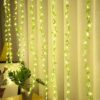 XERGY Artificial Vine Leaf LED Fairy String Light Ideal for Bedroom,Garden,Birthday & Festive Décor,Diwali Lights & Christmas,Party Diwali Lights for Decoration Home (3x1Meter,Corded Electric)