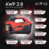 STARQ AWP 2.8 High Pressure Washer 2800W, 350 Bar, 12L/Min Flow, 8M Hose Pipe, Portable Car, Bike & Home Cleaner with Pressure Control Knob