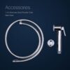 1774138899_Hindware-Italian-Collection-Health-Faucet-for-Bathroom-Made-of-ABS-Comes-with-1.2-Meter-Stainless-Steel-Tube-Flora-1-Year-Manufacturer-Warranty.jpg Hindware Italian Collection Health Faucet for Bathroom | Made of ABS | Comes with 1.2-Meter Stainless Steel Tube | Flora | 1-Year Manufacturer Warranty
