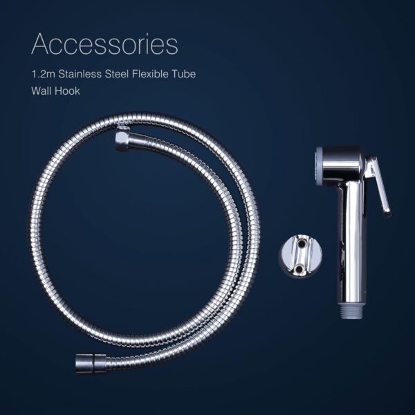 1774138899_Hindware-Italian-Collection-Health-Faucet-for-Bathroom-Made-of-ABS-Comes-with-1.2-Meter-Stainless-Steel-Tube-Flora-1-Year-Manufacturer-Warranty.jpg Hindware Italian Collection Health Faucet for Bathroom | Made of ABS | Comes with 1.2-Meter Stainless Steel Tube | Flora | 1-Year Manufacturer Warranty