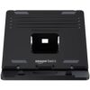 amazon basics Adjustable Laptop Riser Stand | Wide Compatibility | Multiple Adjustable Angles | Ventilated & Secure Design