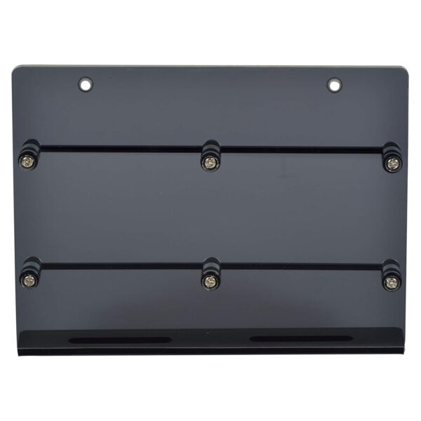 STIMULUS Acrylic Black Two Mobile Phone Stand for Wall, Multi-Purpose Wall Mount Mobile Cell Phone Holder, AC TV Remote Stand, Phone Charging Wall Stand - Made in India