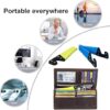 Wishbone Mobile Holder 5000 V Shape Portable Folding Multi Angle Adjustable Pocket Mobile Cell Phone Anti-Slip Desktop Holder Stand for Smartphones and Tablets