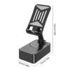 MORADIYA Fresh Cell Phone Stand with Wireless Bluetooth Speaker| Mobile Stand with Rotating 360-degree| Foldable Mobile Phone Desk Holder| Wireless Speaker with Stand - 3 in 1 Mobile Phone Holder