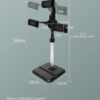 1774268418_FKU-K06-Flexible-Rotating-Mount-Tablet-Stand-Desktop-Clip-Phone-Holder-for-YouTube-Live-Broadcast-Mobile-Holder.jpg FKU K06 Flexible Rotating Mount Tablet Stand Desktop Clip Phone Holder for YouTube Live Broadcast Mobile Holder