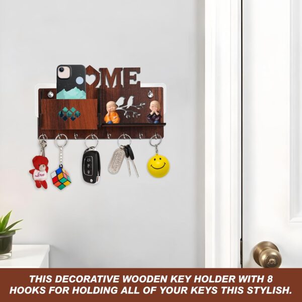 1774284366_Key-Holder-for-Home-Without-Drill-with-Storage-No-Drilling-Required-Home-Keyholders-with-8-Hooks-with-2-Powerful-Wall-Hooks.jpg Key Holder for Home Without Drill with Storage | No Drilling Required | Home Keyholders with 8 Hooks with 2 Powerful Wall Hooks
