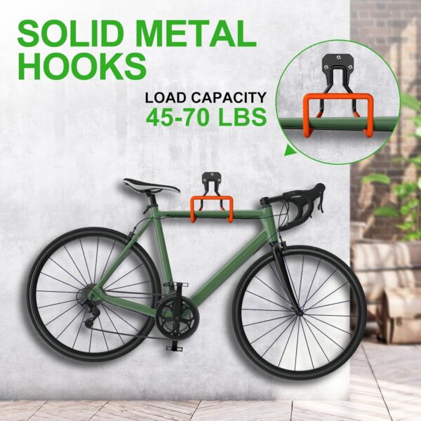 1774293681_Metal-Garden-Hose-Holder-Heavy-Duty-Wall-Mount-For-Hoses-Reel-RackBlack.jpg Metal Garden Hose Holder - Heavy Duty Wall Mount For Hoses, Reel & Rack,Black