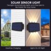 1774333568_Gesto-6W-Solar-Up-Down-Wall-Sconce-Light-–-Waterproof-2-Way-Led-Outdoor-Wall-Lamp-With-1200mAh-Battery-Auto-Day-Off-Night-On-Exterior-Light-for-Garden-FarmElevationFenceBalcony-Patio-Stairs.jpg Gesto 6W Solar Up Down Wall Sconce Light – Waterproof 2-Way Led Outdoor Wall Lamp With 1200mAh Battery |Auto Day Off & Night On | Exterior Light for Garden, Farm,Elevation,Fence,Balcony, Patio, Stairs