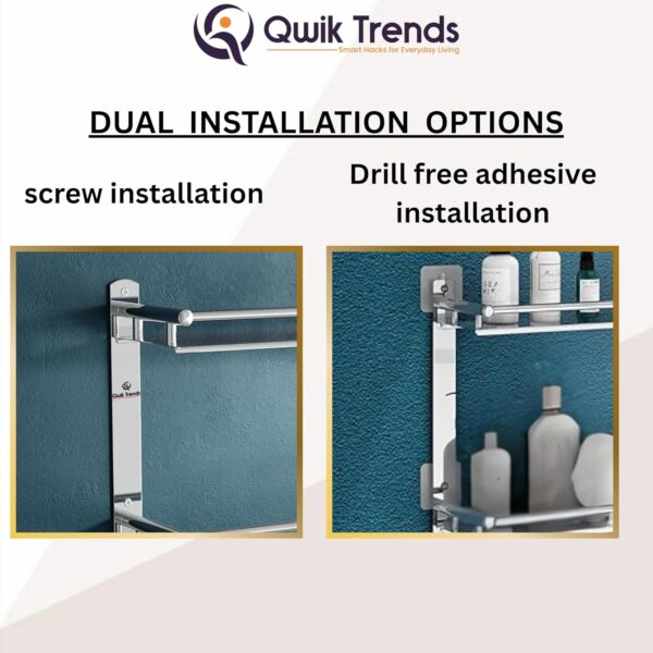 1774353666_Bathroom-Organizer-Without-Drill-–-Corner-Shelves-Rack-Shelf-Storage-Wall-Racks-and-Adhesive-Mounted-self-Holder-soap-Stand-Bathroom-Accessories-Double-Layer5-in-1.jpg Bathroom Organizer Without Drill – Corner, Shelves, Rack, Shelf, Storage, Wall, Racks and Adhesive, Mounted, self Holder, soap, Stand Bathroom Accessories (Double Layer(5 in 1))