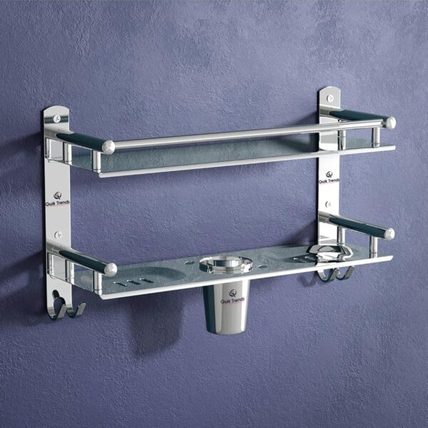 1774353667_Bathroom-Organizer-Without-Drill-–-Corner-Shelves-Rack-Shelf-Storage-Wall-Racks-and-Adhesive-Mounted-self-Holder-soap-Stand-Bathroom-Accessories-Double-Layer5-in-1.jpg Bathroom Organizer Without Drill – Corner, Shelves, Rack, Shelf, Storage, Wall, Racks and Adhesive, Mounted, self Holder, soap, Stand Bathroom Accessories (Double Layer(5 in 1))