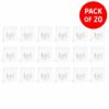 1774357295_Transparent-Self-Adhesive-Wall-Hooks-20-Pieces-–-Heavy-Duty-Clear-Sticky-Hooks-for-Bathroom-Kitchen-Door-Wall-–-Waterproof-No-Drill-Strong-Adhesive-Hook-Set.jpg Transparent Self Adhesive Wall Hooks (20 Pieces) – Heavy Duty Clear Sticky Hooks for Bathroom, Kitchen, Door & Wall – Waterproof No Drill Strong Adhesive Hook Set