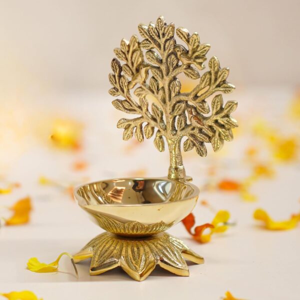 1774397478_Behoma-100-Pure-Brass-Kalpavriksha-Diya-for-Puja-Religious-Deepak-for-Mandir-Temple-Office-Home-Decoration-Handcrafted-Tree-of-Life-Diya-for-Pooja-Room-Best-Gift-for-Anniversary-Wedding.jpg Behoma 100% Pure Brass Kalpavriksha Diya for Puja | Religious Deepak for Mandir, Temple, Office & Home Decoration | Handcrafted Tree of Life Diya for Pooja Room | Best Gift for Anniversary, Wedding