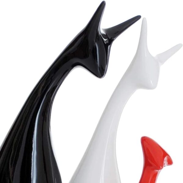 Home Decor Beautifull Deer Family Showpiece | Ceramic Figures | Home Decor Showpieces | Decor Showpiece Set (Pack of 3) (Deer Family)