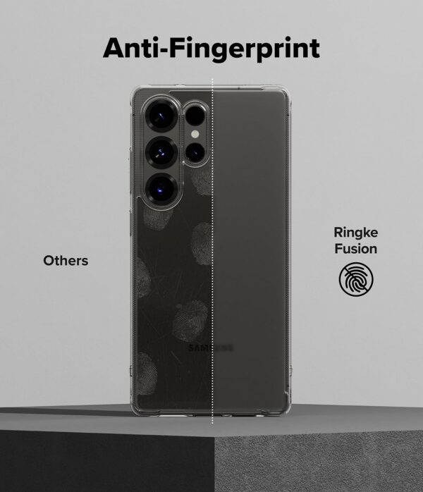 1774447258_Ringke-Fusion-Matte-Compatible-with-Samsung-Galaxy-S25-Ultra-Case-Cover-Anti-Fingerprint-Hard-Back-Soft-Flexible-TPU-Bumper-Scratch-Resistant-Natural-Form-S25-Ultra-Back-Cover-Matte-Clear.jpg Ringke Fusion Matte Compatible with Samsung Galaxy S25 Ultra Case Cover Anti Fingerprint Hard Back Soft Flexible TPU Bumper Scratch Resistant Natural Form S25 Ultra Back Cover - Matte Clear