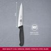 1774451299_Victorinox-Stainless-Steel-Knife-Fibrox-15-cm-Stamped-Carving-Knife-with-Straight-Edge-and-Pointed-Tip-for-Chefs-and-Professional-Cooks-Black-Swiss-Made.jpg Victorinox Stainless Steel Knife, Fibrox, 15 cm Stamped Carving Knife with Straight Edge and Pointed Tip for Chefs and Professional Cooks, Black, Swiss Made