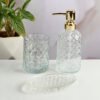 1774458735_Glass-Bathroom-Accessories-Set-of-3-Modern-Bath-Set-with-Liquid-handwash-Soap-Dispenser-and-Toothbrush-Holder-Luxury-Gift-Accessory-for-Home-Transparent-11571.jpg Glass Bathroom Accessories Set of 3, Modern Bath Set with Liquid handwash Soap Dispenser and Toothbrush Holder, Luxury Gift Accessory for Home, Transparent (11571)