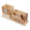 1774459262_Deskart-Customized-Multipurpose-Pen-Holder-Stand-Premium-Wooden-Desk-Organizer-with-Clock-Business-Visiting-Card-and-Mobile-Holder.jpg Deskart Customized Multipurpose Pen Holder Stand | Premium Wooden Desk Organizer with Clock, Business Visiting Card and Mobile Holder