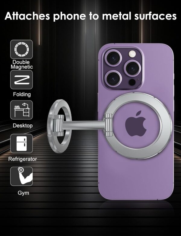 1774462904_FKU-Dual-Side-Magnetic-Phone-Holder-360°-Rotatable-Metal-Phone-Holder-Magnetic-Finger-Grip-Stand-for-Car-Gym-Compatible-for-All-Smartphones-Black.jpg FKU Dual Side Magnetic Phone Holder 360° Rotatable Metal Phone Holder Magnetic Finger Grip Stand for Car, Gym Compatible for All Smartphones (Black)