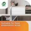 CIF Power & Shine Kitchen Cleaner Spray, Tough Grease & Stain Removal, Suitable for Chimney, Gas Stove, Hob, Tap, Tiles & Sink, 700ml