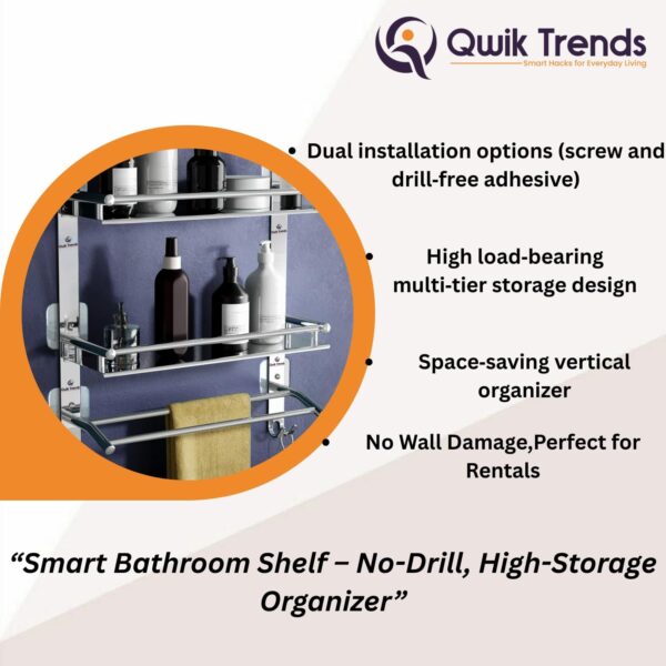 1774485384_Bathroom-Organizer-Without-Drill-–-Corner-Shelves-Rack-Shelf-Storage-Wall-Racks-and-Adhesive-Mounted-self-Holder-soap-Stand-Bathroom-Accessories.jpg Bathroom Organizer Without Drill – Corner, Shelves, Rack, Shelf, Storage, Wall, Racks and Adhesive, Mounted, self Holder, soap, Stand Bathroom Accessories