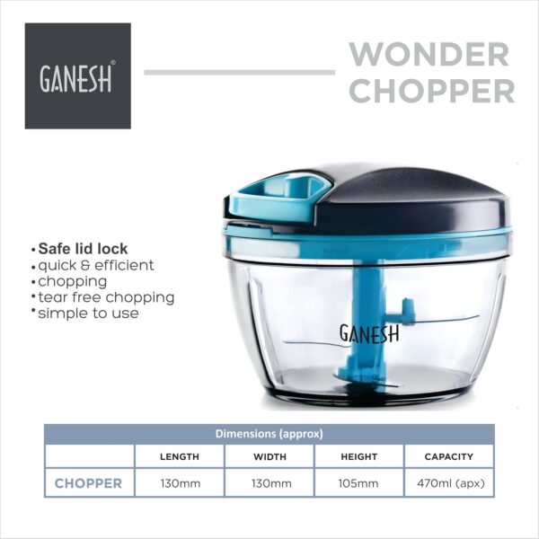 1774486209_GANESH-Wonder-Kitchen-Dori-Handy-Vegetable-and-Fruit-Manual-Onion-Dry-Fruit-Salad-Maker-Vegetable-Quick-String-Chopper-Machine-Cutter-–-3-Stainless-Steel-Blades-470-ml-Grey.jpg GANESH Wonder Kitchen Dori Handy Vegetable and Fruit Manual Onion Dry Fruit Salad Maker Vegetable Quick String Chopper Machine, Cutter – 3 Stainless Steel Blades (470 ml, Grey)