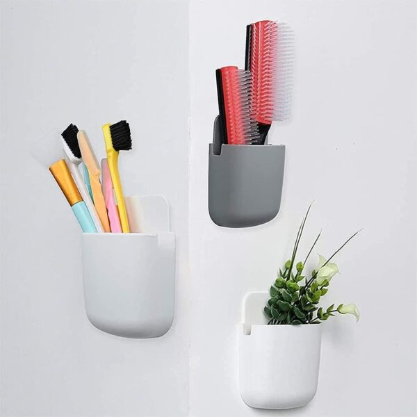 1774501481_Plastic-Wall-Mounted-Storage-Box-Remote-Storage-Organizer-Case-for-Air-Conditioner-TV-Mobile-Phone-Plug-Holder-Stand-Rack-Phone-Charger-Plug-911.5L-x-9W-x-3.5H-cm-x-45-Centimeters.jpg Plastic Wall Mounted Storage Box Remote Storage Organizer Case for Air Conditioner TV Mobile Phone Plug Holder Stand Rack, Phone Charger Plug, 9,(11.5L x 9W x 3.5H cm) x 45 Centimeters