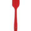Clazkit - YH547 Premium Silicone Non-Stick Heat Resistant Spatulas with Steel Core Kitchen Utensils Non-Stick for Cooking, Baking and Mixing, 27cm,Red