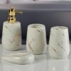 1774517746_Kookee-Ceramic-Bathroom-Accessories-Set-of-4-Modern-Bath-Set-with-Liquid-handwash-Soap-Dispenser-and-Toothbrush-Holder-Luxury-Gift-Accessory-for-Home-8842.jpg Kookee Ceramic Bathroom Accessories Set of 4, Modern Bath Set with Liquid handwash Soap Dispenser and Toothbrush Holder, Luxury Gift Accessory for Home (8842)