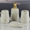 1774517747_Kookee-Ceramic-Bathroom-Accessories-Set-of-4-Modern-Bath-Set-with-Liquid-handwash-Soap-Dispenser-and-Toothbrush-Holder-Luxury-Gift-Accessory-for-Home-8842.jpg Kookee Ceramic Bathroom Accessories Set of 4, Modern Bath Set with Liquid handwash Soap Dispenser and Toothbrush Holder, Luxury Gift Accessory for Home (8842)