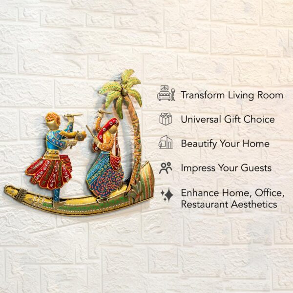 1774520584_Ekhasa-Nostrae-Rajasthani-Dancers-Metal-Wall-Decoration-Items-for-Living-Room-Bedroom-Rajasthani-Art-Sculpture-for-Wall-Decor-Perfect-Wall-Hanging-for-Home-Decor-Sofa-Wall-Decor-Office-Decor.jpg Ekhasa Nostrae Rajasthani Dancers Metal Wall Decoration Items for Living Room, Bedroom | Rajasthani Art Sculpture for Wall Decor | Perfect Wall Hanging for Home Decor, Sofa Wall Decor & Office Decor