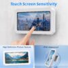 1774532449_Shower-Phone-Holder-Waterproof-Multi-Angle-Adjustable-Wall-Mounted-Phone-Holder-for-Bathroom-Bathtub-Kitchen-Mirror-Compatible-with-All-4-7-Smartphones.jpg Shower Phone Holder Waterproof, Multi-Angle Adjustable Wall Mounted Phone Holder for Bathroom Bathtub Kitchen Mirror, Compatible with All 4-7" Smartphones