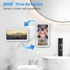 1774532450_Shower-Phone-Holder-Waterproof-Multi-Angle-Adjustable-Wall-Mounted-Phone-Holder-for-Bathroom-Bathtub-Kitchen-Mirror-Compatible-with-All-4-7-Smartphones.jpg Shower Phone Holder Waterproof, Multi-Angle Adjustable Wall Mounted Phone Holder for Bathroom Bathtub Kitchen Mirror, Compatible with All 4-7" Smartphones