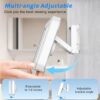 1774532451_Shower-Phone-Holder-Waterproof-Multi-Angle-Adjustable-Wall-Mounted-Phone-Holder-for-Bathroom-Bathtub-Kitchen-Mirror-Compatible-with-All-4-7-Smartphones.jpg Shower Phone Holder Waterproof, Multi-Angle Adjustable Wall Mounted Phone Holder for Bathroom Bathtub Kitchen Mirror, Compatible with All 4-7" Smartphones