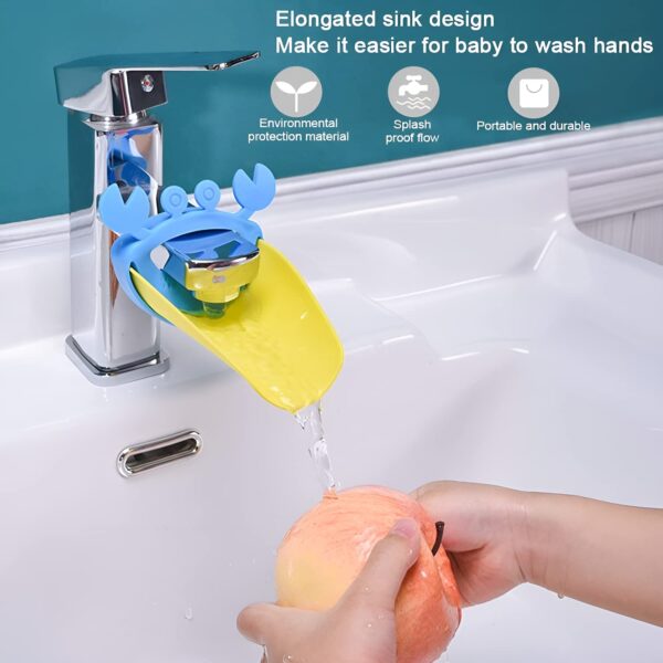 1774565612_Oblivion-Tap-Extension-for-Kitchen-Sink-1-Pc-–-Multicolor-Flexible-Silicone-Faucet-for-Kids-Adults-Kitchen-Bathroom-Sink-Tap-Extender-for-Basin-Border-Easy-Hand-Washing-with-Duck-Mouth-Design.jpg Oblivion Tap Extension for Kitchen Sink 1 Pc – Multicolor Flexible Silicone Faucet for Kids & Adults, Kitchen & Bathroom Sink Tap Extender for Basin Border Easy Hand Washing with Duck Mouth Design