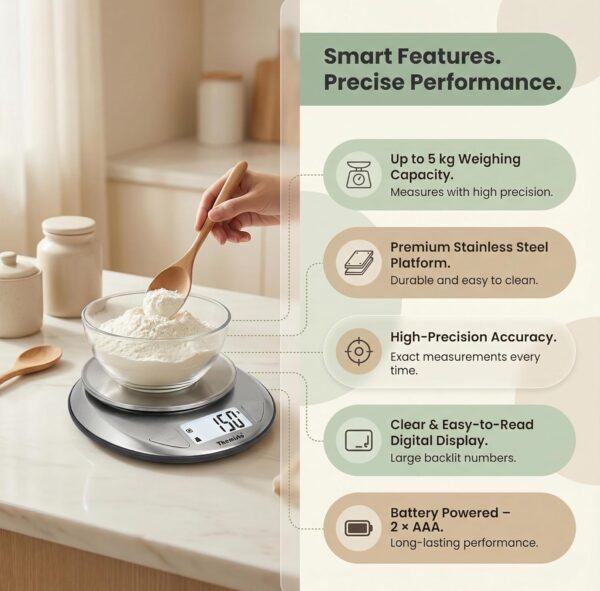 1774571104_Themisto-TH-WS20-Digital-Kitchen-Weighing-Scale-Stainless-Steel-5Kg.jpg Themisto TH-WS20 Digital Kitchen Weighing Scale Stainless Steel (5Kg)