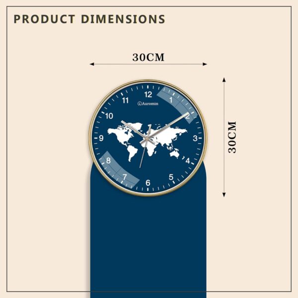 1774580024_Auromin-Designer-Wall-Watch-for-Living-Room-Fancy-Wall-Clock-for-Bedroom-Stylish-Latest-Watch-for-Home-Wall-Silent-Modern-Luxury-Wall-Clocks-for-Office-Kitchen-Home-Decor-World-Blue.jpg Auromin Designer Wall Watch for Living Room | Fancy Wall Clock for Bedroom Stylish Latest | Watch for Home Wall, Silent Modern Luxury Wall Clocks for Office, Kitchen, Home Décor (World-Blue)