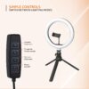 1774585917_Amazon-Basics-12-inch-Professional-LED-Ring-Light-with-Tripod-Stand-3-Color-Temperature-Modes-10-Brightness-Settings-Suitable-for-Photoshoot-Makeup-Videography.jpg Amazon Basics 12-inch Professional LED Ring Light with Tripod Stand | 3 Color Temperature Modes | 10 Brightness Settings | Suitable for Photoshoot, Makeup, Videography