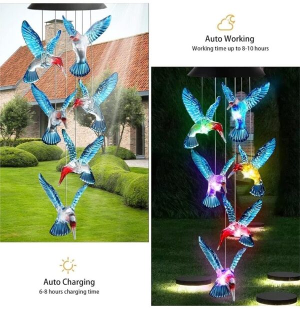 1774604554_Solar-Powered-Hummingbird-Wind-Chime-LED-Color-Changing-Mobile-with-Blue-Crystal-Birds-Outdoor-Garden-Decor-Hanging-Light-for-Patio-Yard.jpg Solar Powered Hummingbird Wind Chime, LED Color Changing Mobile with Blue Crystal Birds, Outdoor Garden Decor, Hanging Light for Patio, Yard