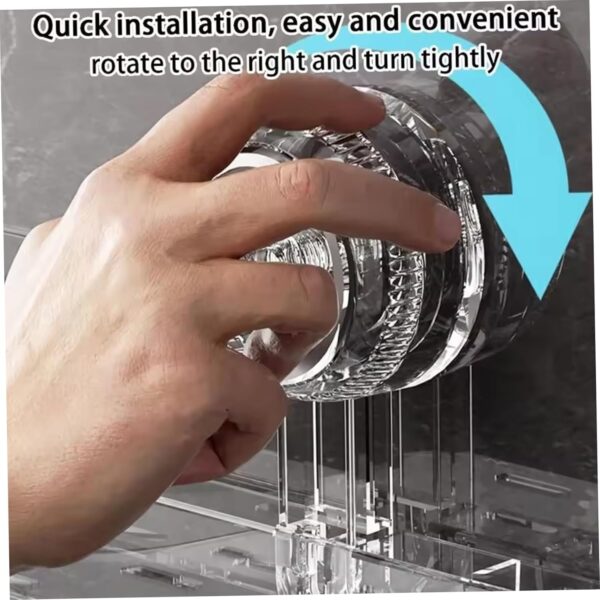 1774606897_Suction-Cup-Mounted-Storage-Rack-No-Drill-Adhesive-Wall-Mounted-Heavy-Duty-Plastic-Organizer-with-Adjustable-Bar-Space-Saving-Sink-Bathtub-for-Bathroom-Kitchen.jpg Suction Cup Mounted Storage Rack - No Drill Adhesive Wall-Mounted Heavy-Duty Plastic Organizer with Adjustable Bar, Space-Saving Sink, Bathtub for Bathroom & Kitchen