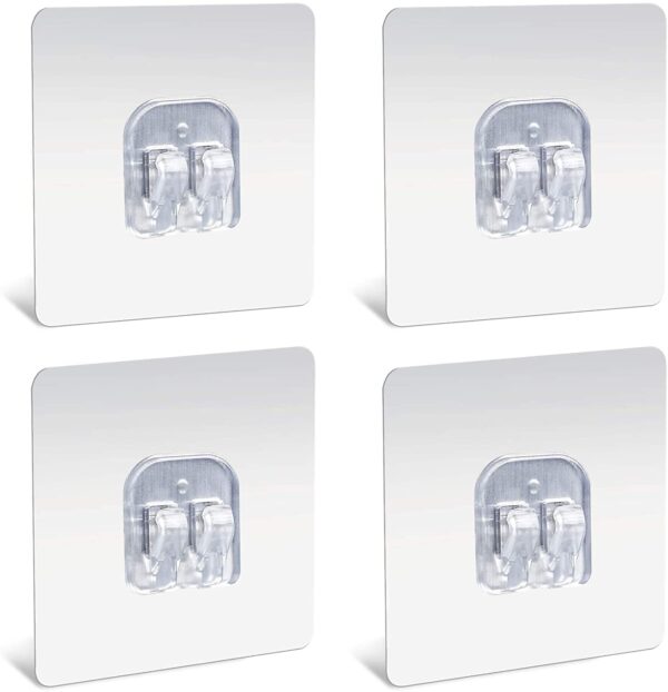 1774614290_5-Pack-Strong-Self-Adhesive-Magic-Sticker-Transparent-Hook-Heavy-Duty-Waterproof-Wall-Hooks-No-Drill-Hanging-Rack-for-Tissue-Towel-Kitchen-Bathroom-Accessories-5-Piece.jpg 5 Pack Strong Self Adhesive Magic Sticker Transparent Hook Heavy Duty Waterproof Wall Hooks No Drill Hanging Rack for Tissue Towel Kitchen Bathroom Accessories (5 Piece)