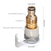 Universal Tap Connector,2 in 1 Faucet Connecter Adapter,Alloy Material Pipe Connector for Tap 3/4 & 1/2 Inch,Quick Connection to Car Wash Spray Gun,Garden Water Hose Accessories for Gardening, Kicthen