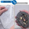 1774638340_DALUCI-6-Pcs-Non-Scratch-Steel-Wire-Dishwashing-Cloth-Heavy-Duty-Scrubber-for-Utensils-Dishes-Kitchen-Cleaning-Reusable-Durable-Cleaning-Cloth-for-Sink-Countertops.jpg DALUCI 6 Pcs Non-Scratch Steel Wire Dishwashing Cloth | Heavy-Duty Scrubber for Utensils, Dishes & Kitchen Cleaning | Reusable & Durable Cleaning Cloth for Sink & Countertops
