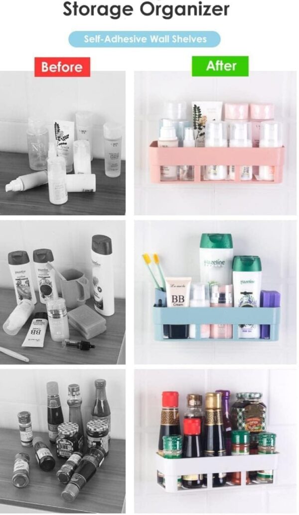 1774653510_Bathroom-Shelf-for-Wall-Self-Adhesive-Bathroom-Organiser-with-Towel-Holder-Ideal-Bathroom-Accessories-for-Efficient-Space-Utilisation-2-Self-1-Towel.jpg Bathroom Shelf for Wall, Self-Adhesive Bathroom Organiser with Towel Holder, Ideal Bathroom Accessories for Efficient Space Utilisation (2 Self - 1 Towel)